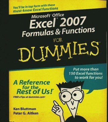 Microsoft Office Excel 2007 Formeln ... - Ken Bluttman - V432229