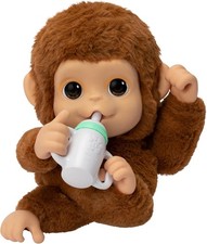 Little Live Pets My Baby Monkey Mango, 50 Sounds and Reactions, Plush...