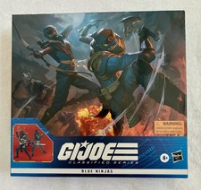 G.I. Joe Classified Blue Cobra  Ninjas 6     Figure 2 pack NEW