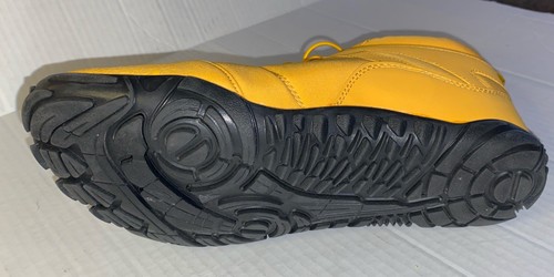 Barefoot Boots Yellow Wide Toe Box Waterproof Men 8.5 Women 10 Trainers Hiking - Picture 8 of 8