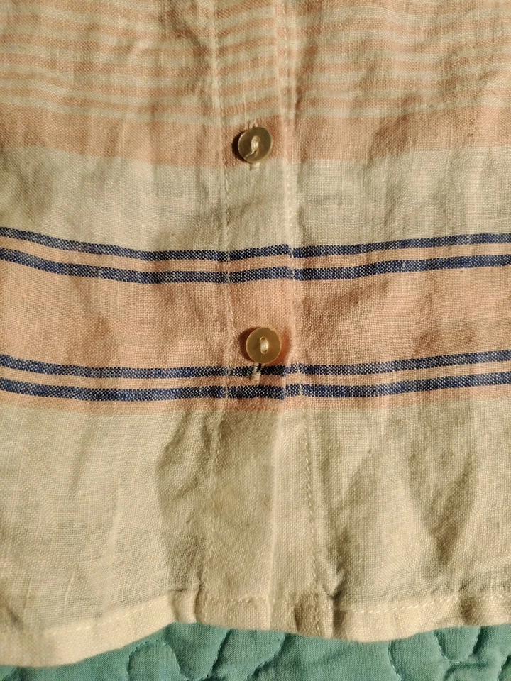 C&C California 100% Linen Shirt Women's Size XXL - Image 3 of 4