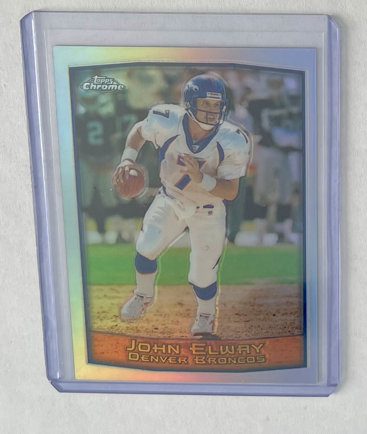 1999 Topps Chrome - John Elway #60 Refractor