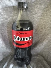 Share a Coke with   Johanna   2025 Personalized Gift Coca Cola Bottle 20oz Zero