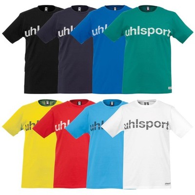 uhlsport Essential Promo T-Shirt 100% Baumwolle Herren/Kinder Teamshirt 116-5XL
