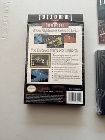 Nintendo NES THE IMMORTAL Gem Mint CIB Complete Cellophane