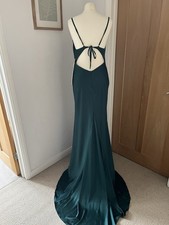 Stacees Prom Dress Peacock Green Uk 10