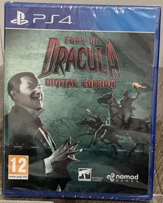 Fury of Dracula Digital Edition PS4 Brandneu & Versiegelt Schneller UK Versand