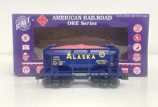 RMT Alaska RR Ore Car #6044 w/ Load & BEEPeople Figure 96733 New