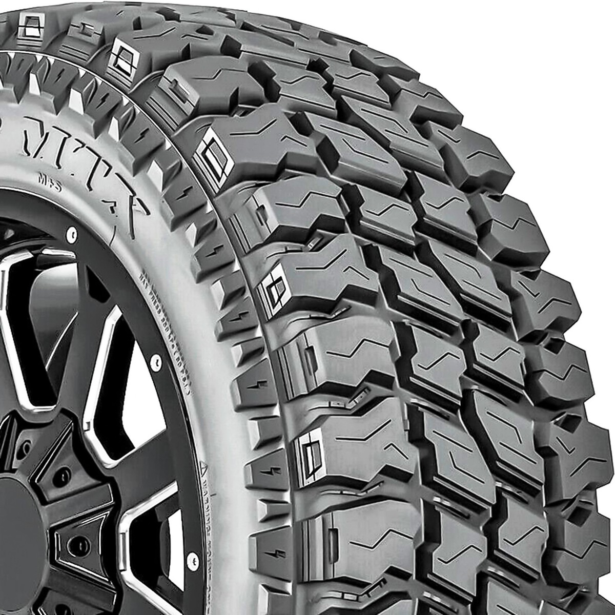 TBC Mud Claw Comp MTX LT 33X12.50R20 Load F 12 Ply MT M/T Mud Claw
