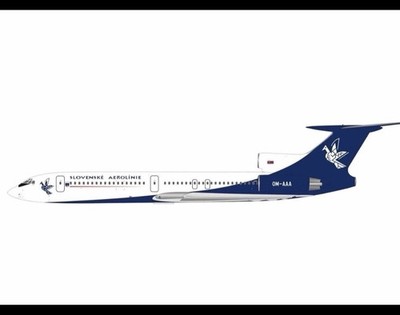 Phoenix Models Slovenske  Airlines Tupolev TU-154M OM-AAA 11841 1:400 Scale