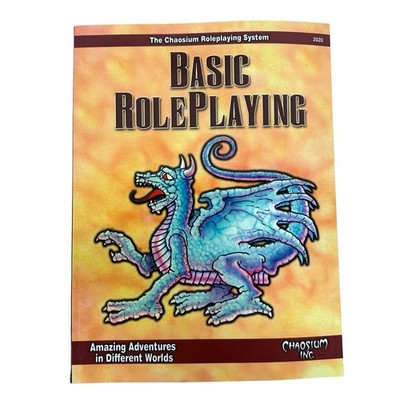Chaosium Basic Roleplayin  Basic Roleplaying (2nd Ed, Advanced Reader's Cop EX