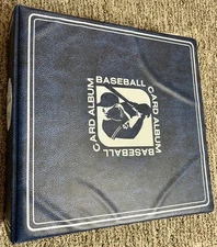 Baseball Card Album Trading Cards 3” D-Ring Binder with 100 Ultra Pro Sheets