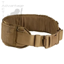 Propper USMC Issue MOLLE Sub Belt w/Removable Suspenders - SMALL coyote brown