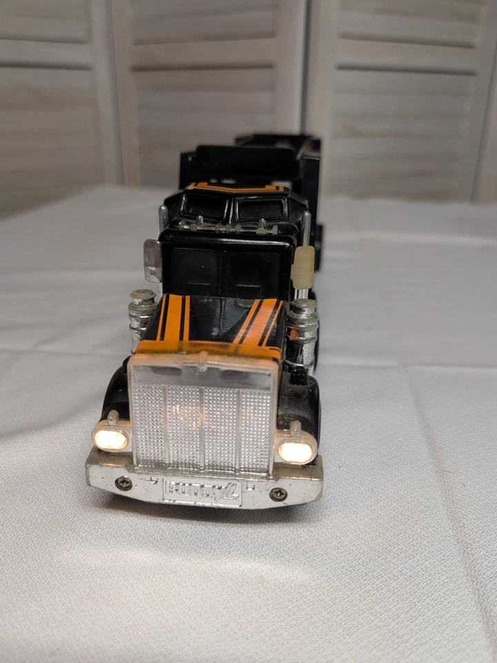 1993 Buddy L Kenworth Транспортный Грузовик Винтажная Игрушка Радио Диспетчер Грузовик Загорается - Изображение 3 из 4