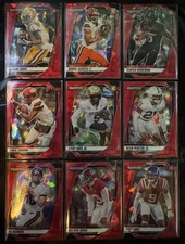 2025 Panini Prizm Draft Picks Complete Your Set - Red Ice Parallels