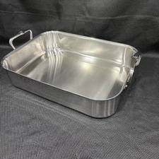 Hestan Provisions Stainless Steel Large Classic Roaster with Rack 17.25x12.5 in