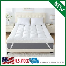 4 Inch Memory Foam Mattress Topper Queen - Extra Soft Pillow Top