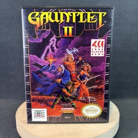 Nintendo NES - Gauntlet II - Game & Case - Tested