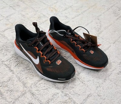 Nike Air Zoom Pegasus 41 Cincinnati Bengals Running Shoe Mens Sz 7 FZ5072-001