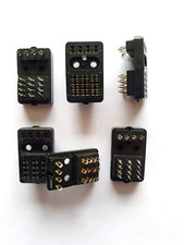 (12 PCS) ZÓCALO DE RELÉ,  16 CONTACTOS TERMINALES PARA SOLDAR PARA CABLES