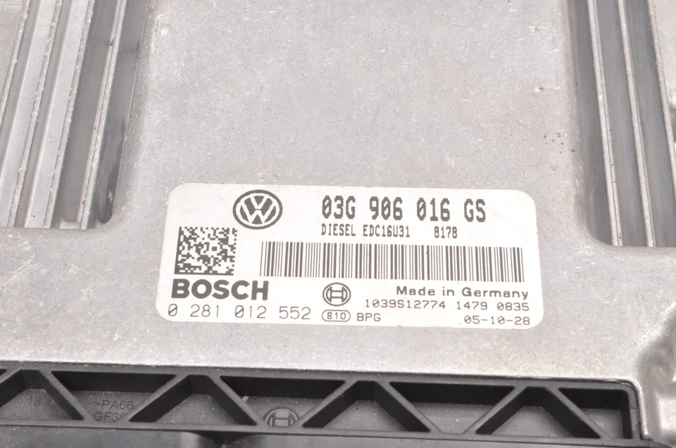 SKODA SUPERB I 1.9 TDI 130CV Centralina Motore 03G906016GS - Immagine 3 di 4