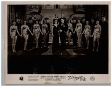 Zis Boom Bah Original Lobby Card Grace Hayes Peter Lynd Hayes Leggy Showgirls