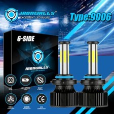 6-side 9006 Hb4 Led Headlight Bulbs Low Beam 2800w 360000lm Super Bright 6500k 6-side 9006 Hb4 Led Headlight Bulbs Low Beam 2800w 360000lm Super Bright 6500k