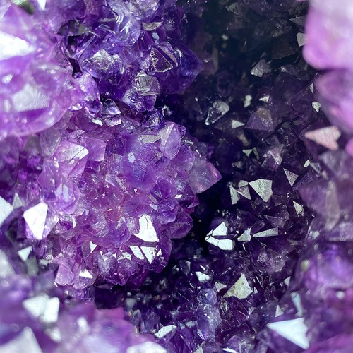 10.71LB High quality rare purple crystal dragon egg cave crystal decoration+base - 第 12/17 張圖片