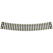 Atlas 153-1PC HO-Scale Code-100 22" Radius Curved Track (1-Piece) Nickel-Silver