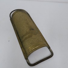 alte  Messing Reibe - Reibeisen - Kartoffelreibe  GRM  *4*