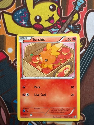 Torchic RC5/RC25 Legendary Treasures Pokemon Karten NM