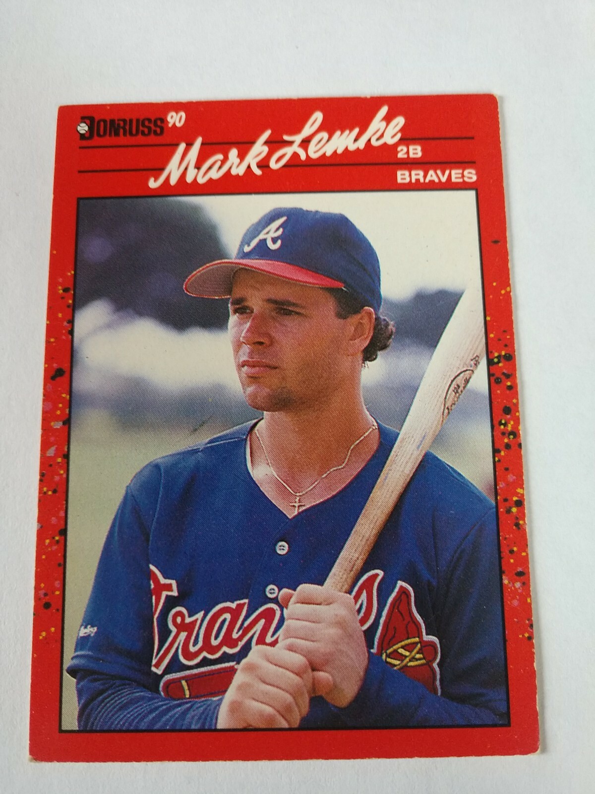 1990 Donruss Baseball #624 Mark Lemke Atlanta braves