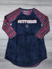 Harry Potter Pajama Shirt Kids Small 6-6X Gryffindor Nightgown Sleepwear Girls