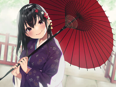 Anime Girls Digital Art Artwork 2D Portrait  Gaming Mat Desk 45557
