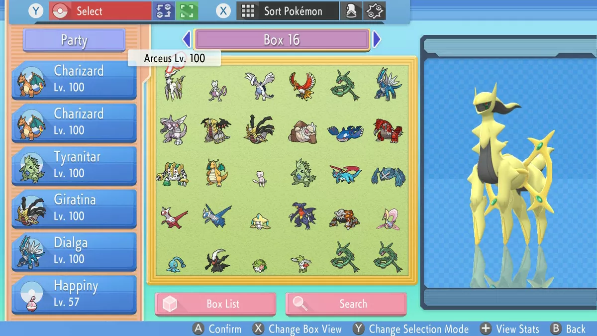 All 60 Shiny Legendary Pokemon / 6IV Pokemon / Shiny Pokemon / Pokemon Home  Premium