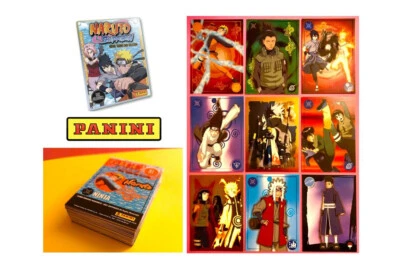 2022 PANINI Naruto Shippuden Hokage - LOT DE 75 CARTES SANS DOUBLE - Photo 1/4