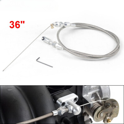 Throttle Cable 36'' For Chevrolet Chevy Ls1 4.8L 5.3L 6.0L 5.7LSwap Conversion