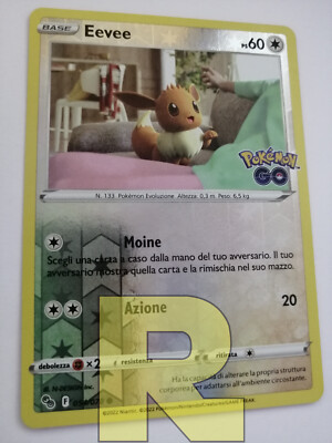Eevee   Pokemon GO 054/078   Reverse Holo Foil   Pokemon   Italian 