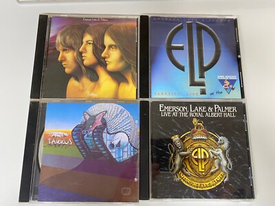 Emerson Lake Palmer CD Sammlung 4 Stk. Zustand Gut