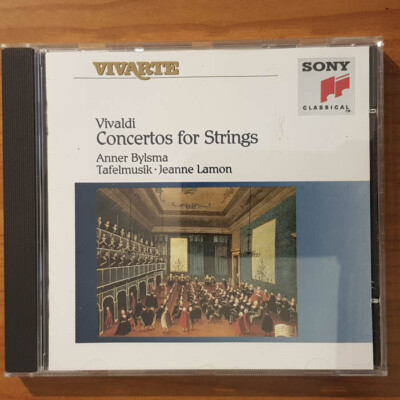 ANNER BYLSMA Vivaldi Concertos For Strings  EX/EX(CD)