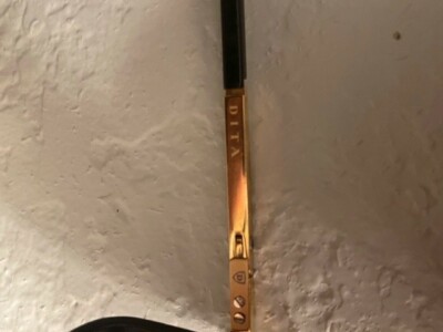 DITA MACH ONE TITANIUM BLACK & GOLD 18K SUNGLASSES