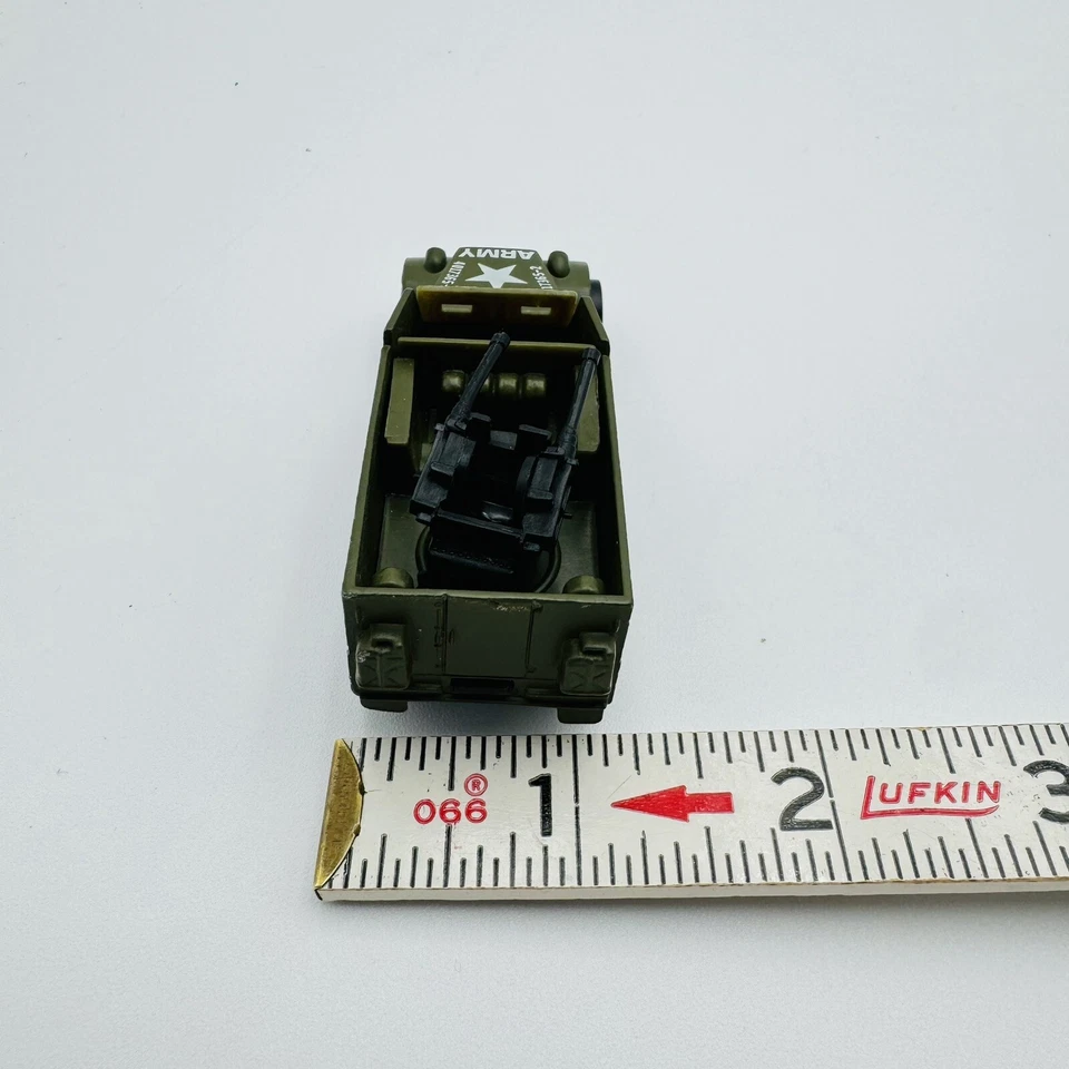 1977 Hot Wheels #42 Army Green Gun Bucket Tank Japan Red Box REDLINE NEAR MINT — 第 3/4 张图片
