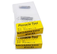 2PC MGMN300 PCD Polycrystalline diamond Carbide insert ( PCD ) for Aluminum Tool