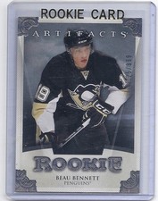 13-14 2013-14 UD ARTIFACTS BEAU BENNETT ROOKIE RC /999 154 PITTSBURGH PENGUINS