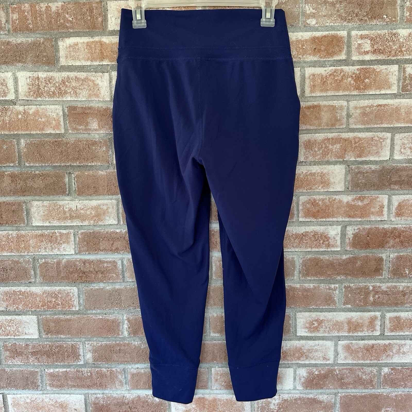 Fabletics Sleek Knit Drawstring Pants Joggers Blu… - image 5