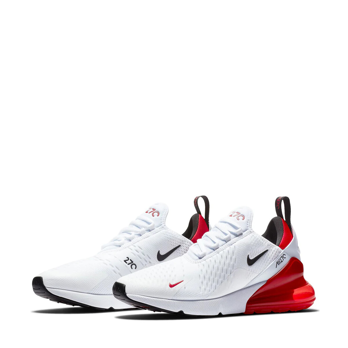 Mens NIKE AIR MAX 270 BV2523-100 White/Black/University Red | eBay