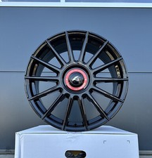 19 Zoll Felgen Damina DM09 schwarz rot f�r BMW 3er e90 e91 e92 e93 M Performance