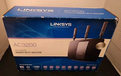 Linksys EA9200 AC3200 Tri-Band Gigabit Smart Wi-Fi Wireless Router