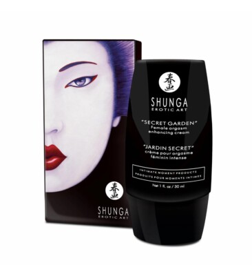 Shunga Secret Garden Orgasm Enhancement Gel Female Clitoral Sexual Arousal Lube