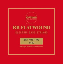 Optima RB Flatwound 4 String Bass Guitar Stri...